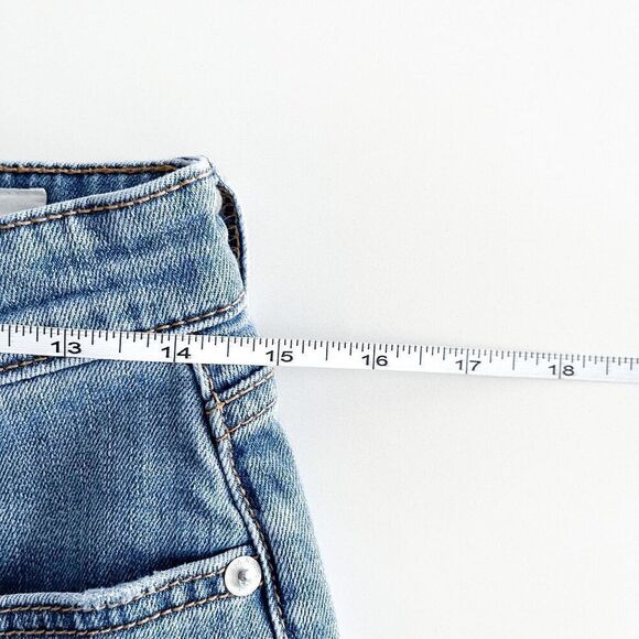 Rag & Bone Women's Mick With Holes Low Rise Slim Boyfriend Jeans Blue Size 24 - Picture 7 of 12